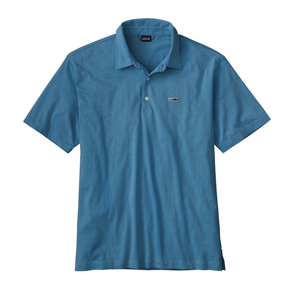 Patagonia M's Polo Trout Fitz Roy - Polo Shirt blau